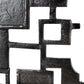 Geometric Black Iron Gate Wall Art