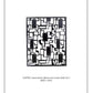 Geometric Black Iron Gate Wall Art