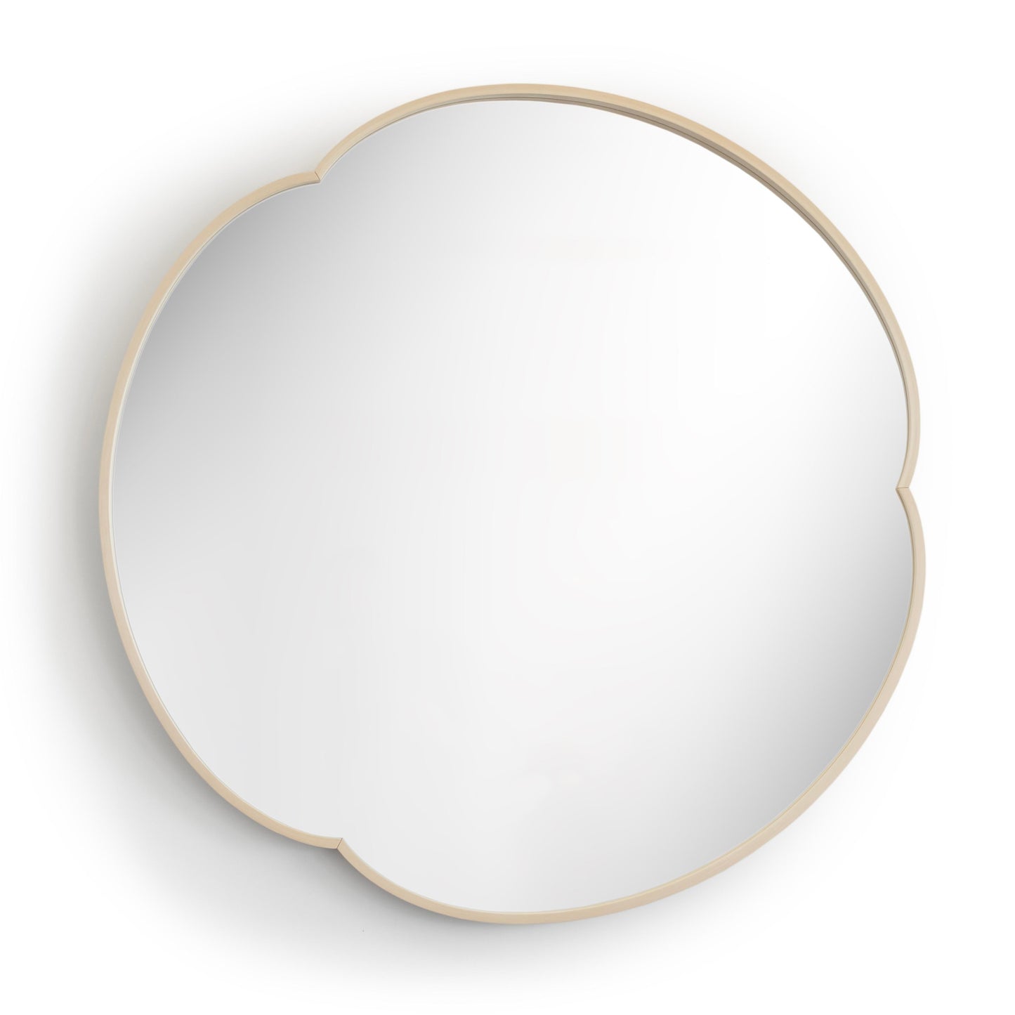 True Romance Large Round Mirror – Ash Frame in Natural or Coloured Oil