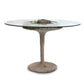 Concrete Eero Table with Planted Center – Round 137 cm