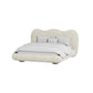 Dandy King Bed in Camio Textured Boucle Fabric