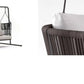 Outdoor Swinging Sofa with Custom Rope & Fabric Colors