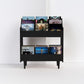 2-Bay Luxe Record Stand in Solid Ash Wood – Modern Vinyl Storage