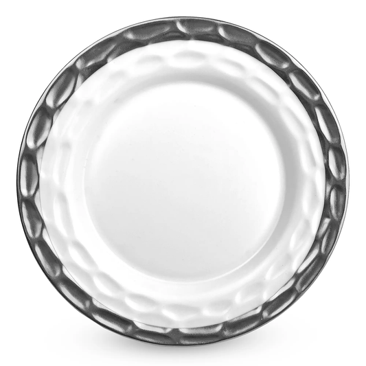 Truro Platinum 4-Piece Salad Plate Set