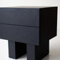Suelo Modern Oak Nightstand – Handcrafted with Push-to-Open Drawer