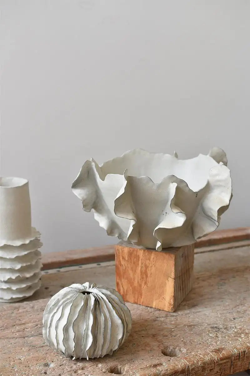 Ribera Handmade Large Centerpiece Bowl - Stoneware