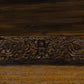 ANTIQUE CHINESE QING DYNASTY CABINET WITH CARVED APRON AND BIRDS