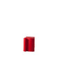 Slide Design Amore Bench in Flame Red by Giò Colonna Romano