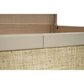 Organic Modern Woven King Bed