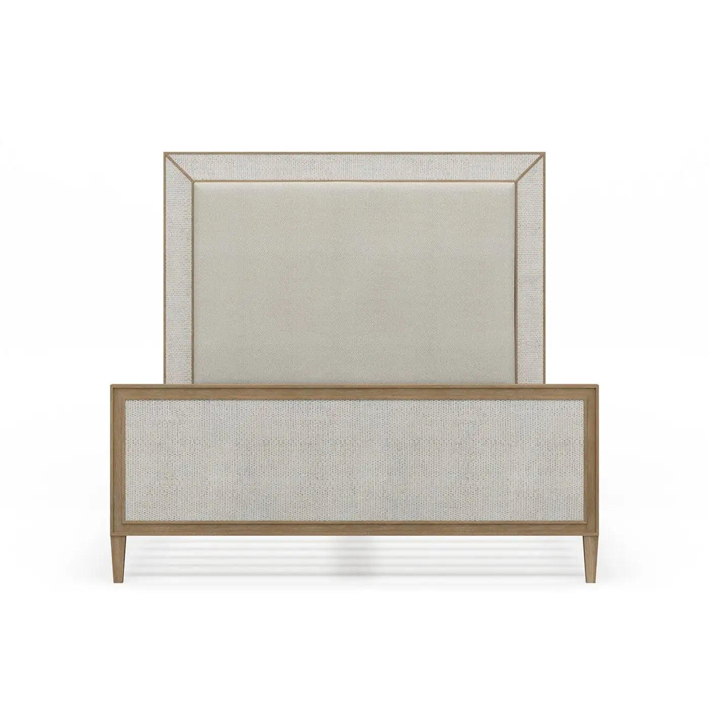 English Coastal Modern Queen Bed