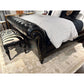 Classic Tufted Leather King Bed