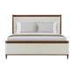 Art Deco Upholstered Bed - Queen