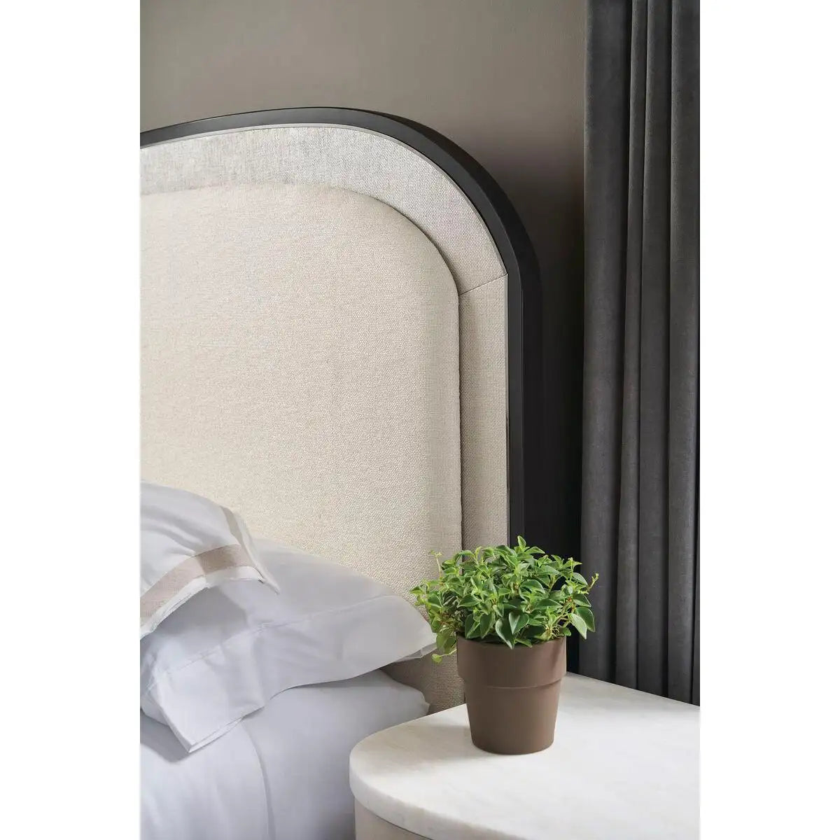 Arched Art Deco Queen Bed