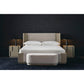 Geometric Modern King Bed