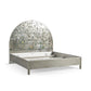 Mid Century Chinoiserie King Bed