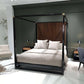 Mid-Century Modern Canopy Bed