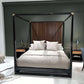 Mid-Century Modern Canopy Bed