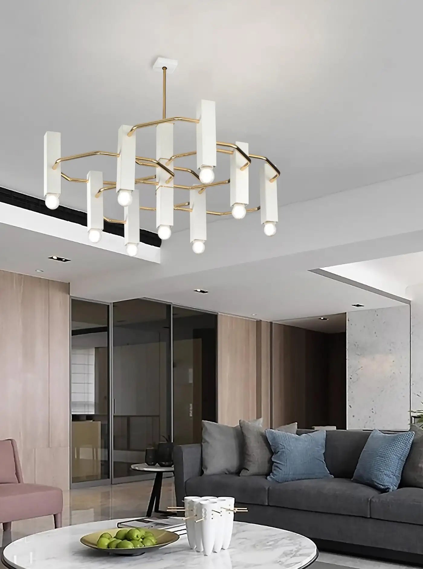 Cubic Flush Mount / Chandelier