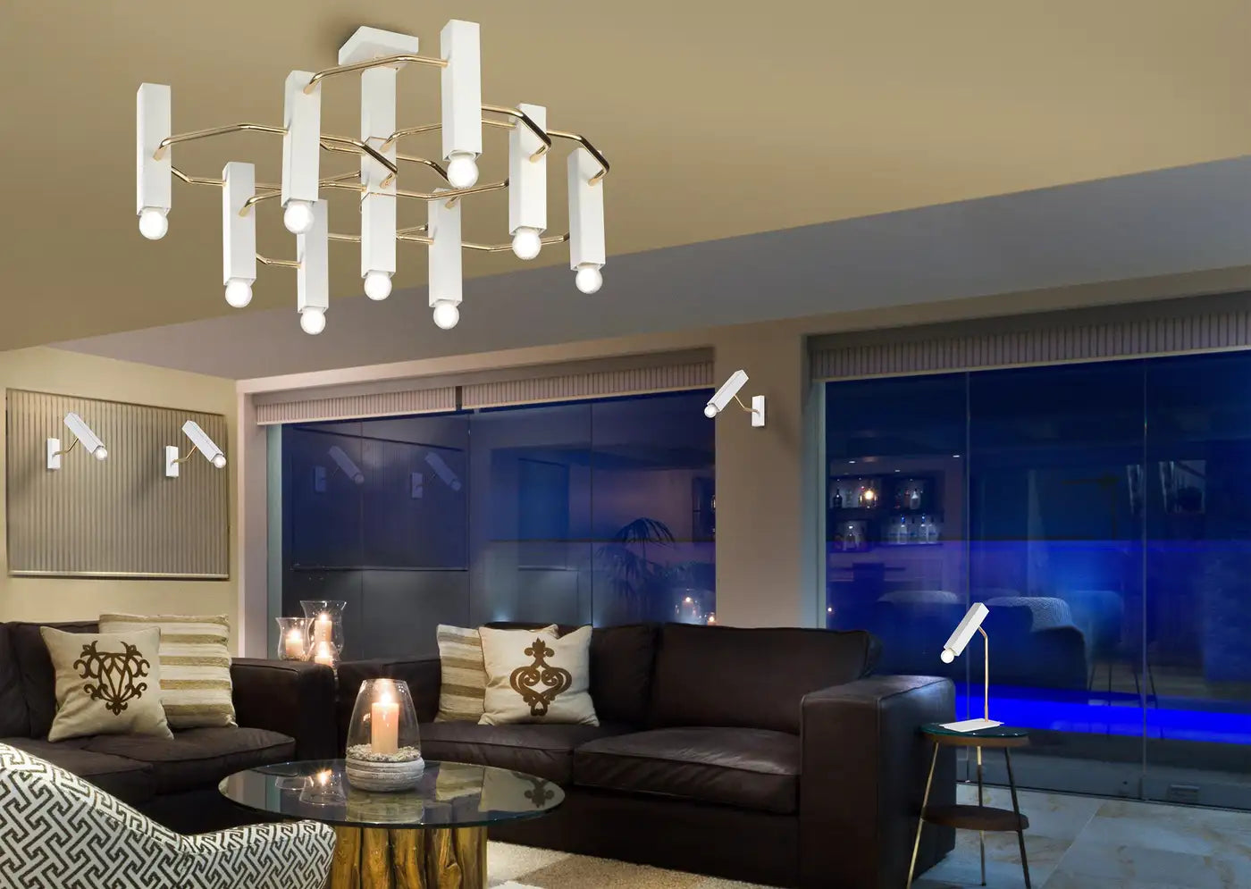 Cubic Flush Mount / Chandelier