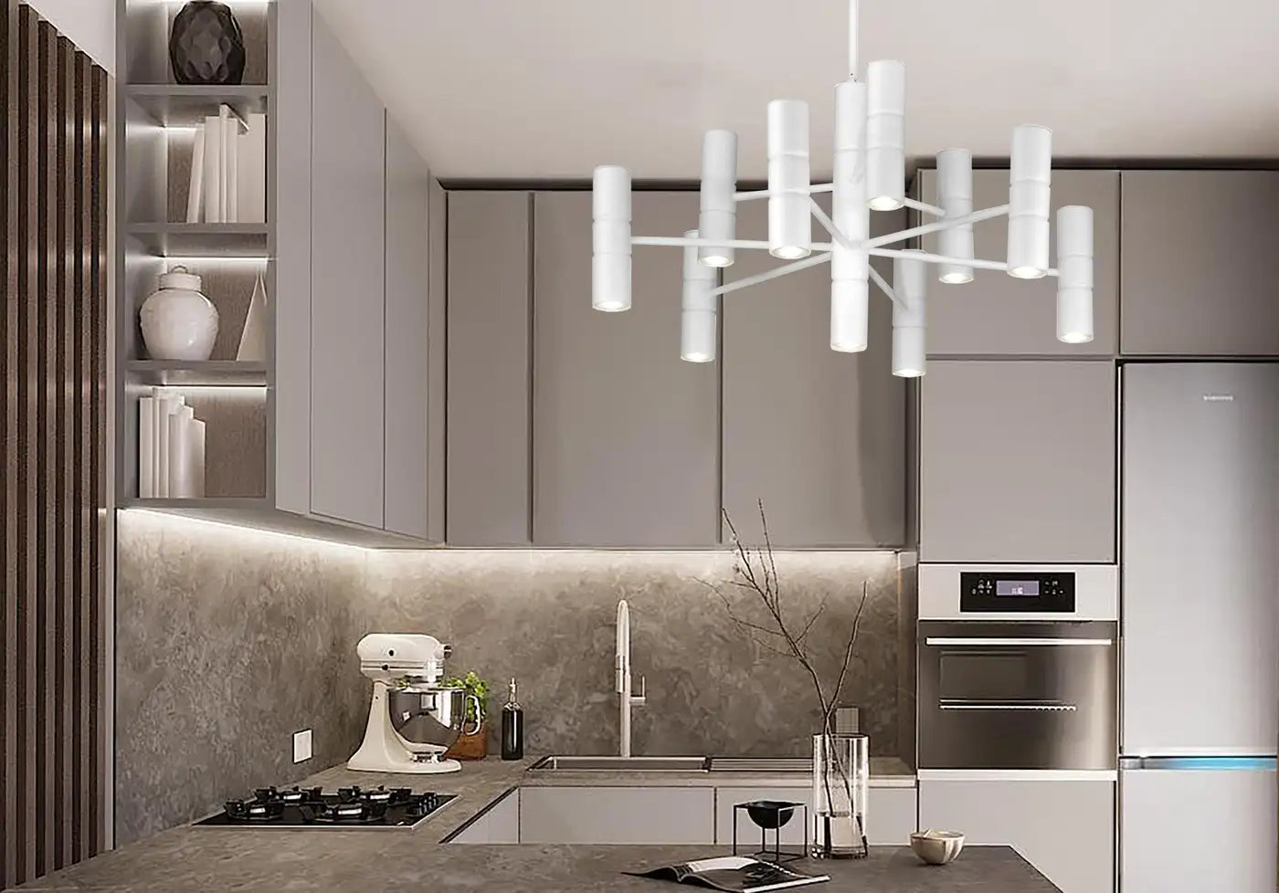 Tubo Flush Mount / Chandelier