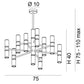 Tubo Flush Mount / Chandelier