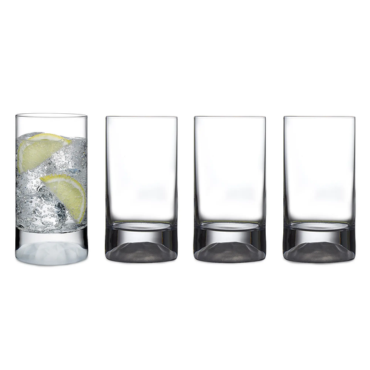 Club Ice 4-Piece Highball Glass Set