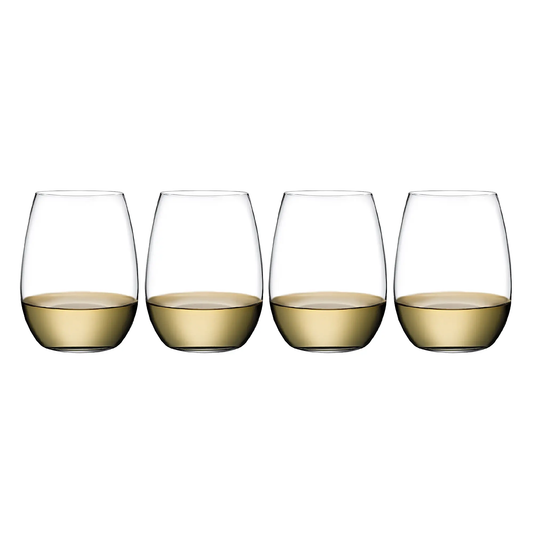 NUDE Glass Pure Stemless White Wine Glass Set of 4