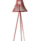 Contemporary Art Deco Inspired Extrude Floor Lamp Black Powder Coated