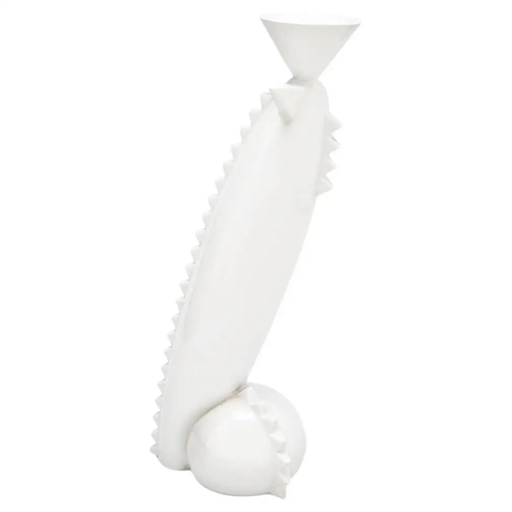 Volga White Vase