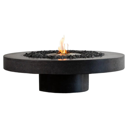 Floating Concrete Fire Pit Table