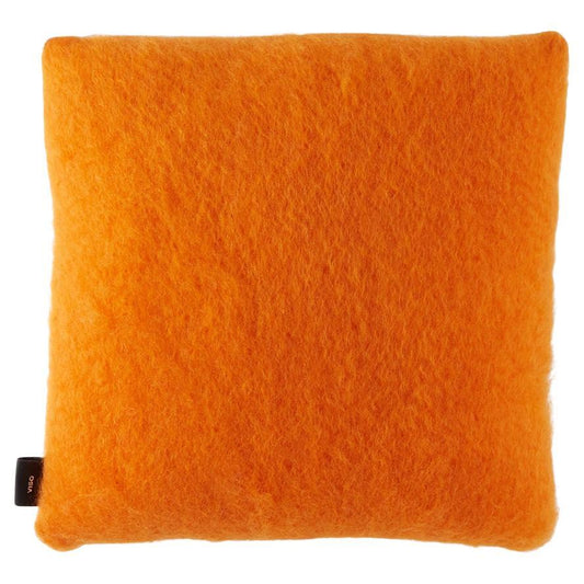 Viso Mohair Pillow Orange & White, 50 x 50 cm