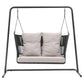 Outdoor Swinging Sofa with Custom Rope & Fabric Colors