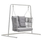 Outdoor Swinging Sofa with Custom Rope & Fabric Colors