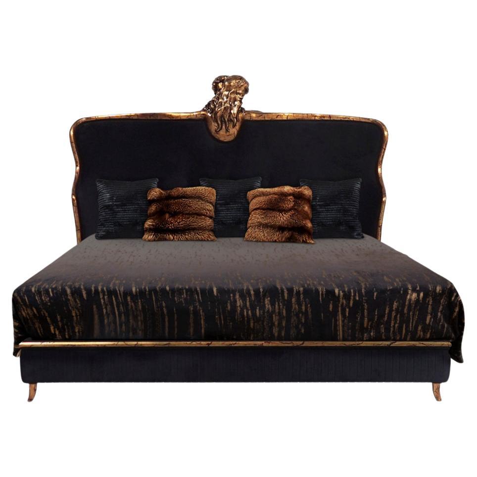 Forbidden Black King Size Bed