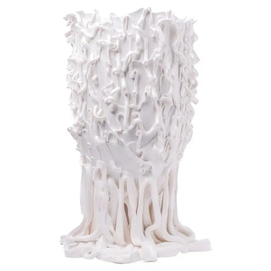Contemporary Fish Design Gaetano Pesce Medusa XL Vase Soft Resin White