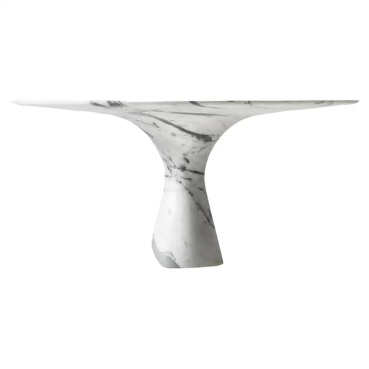 Contemporary Oval Marble Dining Table 290/75