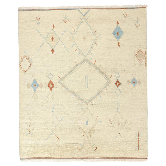 Desert Harmony Modern Moroccan Wool Rug – 254 x 300 cm