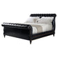 Classic Tufted Leather King Bed