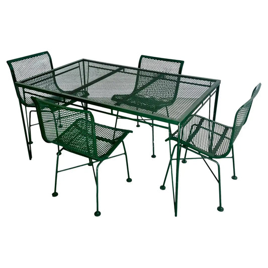 Forest Green Patio Set, 2000s USA