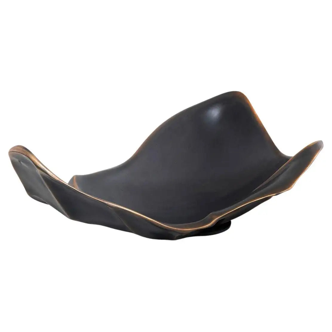 Under The Banyan Bowl Medium in Brass, Viya