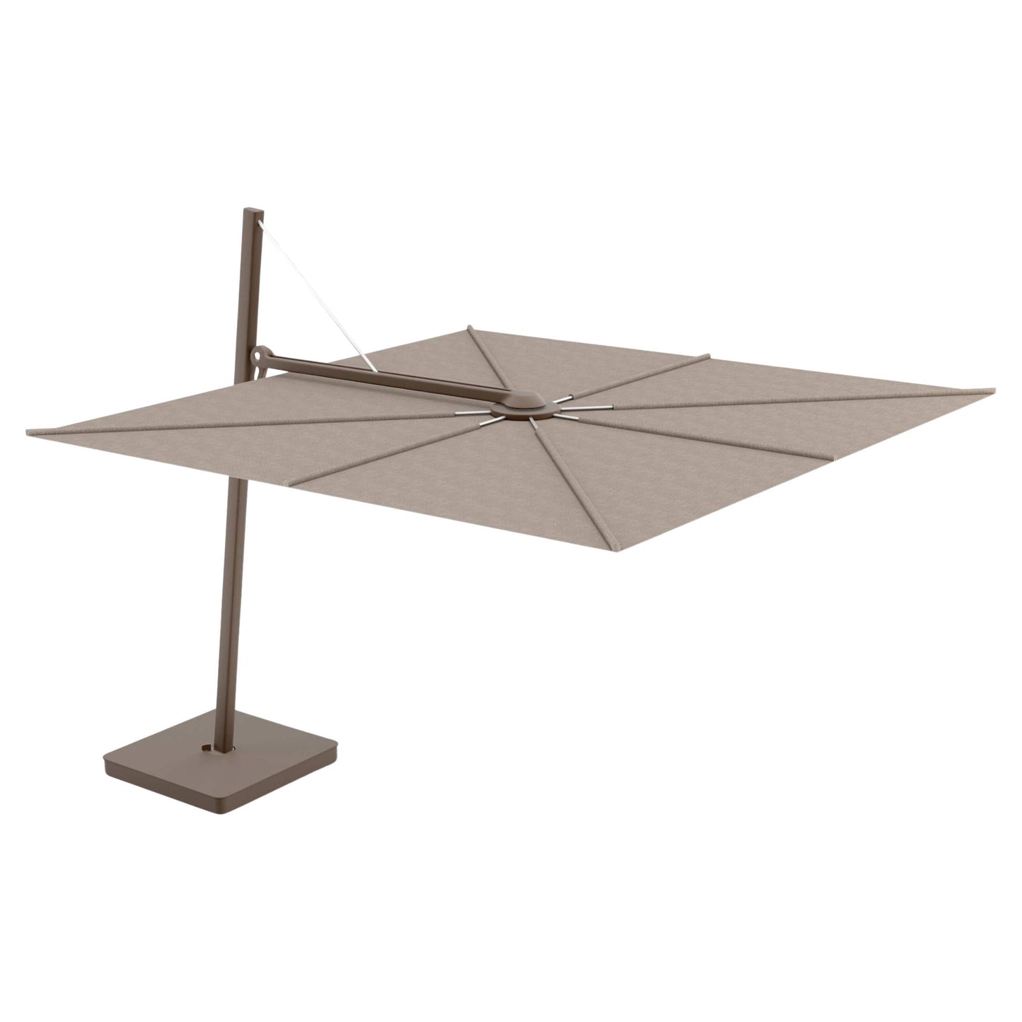 Innovative Cantilever Parasol Umbrella with Fan-Opening System – Outdoor Patio