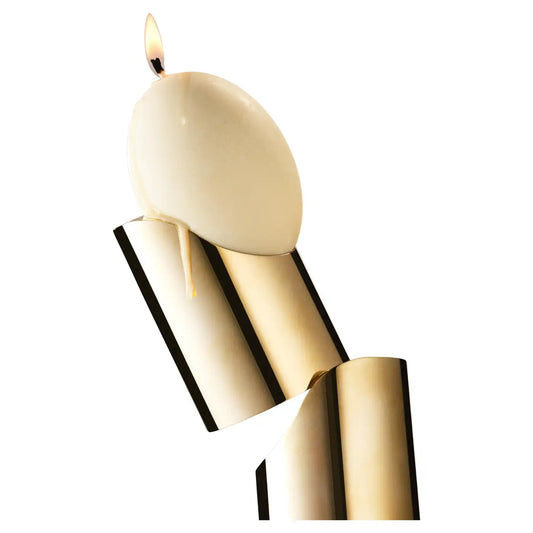 Brass Perch Candle Holder