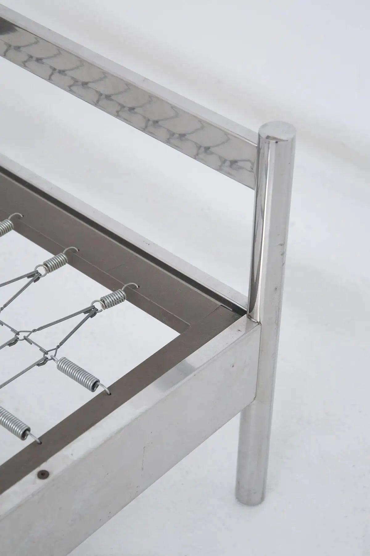 Vintage Steel Single Bed