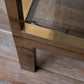 Mid-Century Italian Brass & Smoked Glass Étagère – 1970s