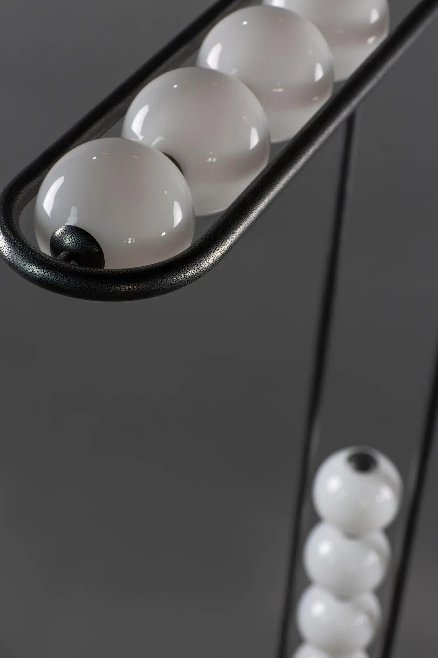 The L Bent Standing Lamp with Integrated LED and MS Powder Coating