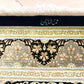 Authentic Hand-Knotted Persian Qum Silk Rug