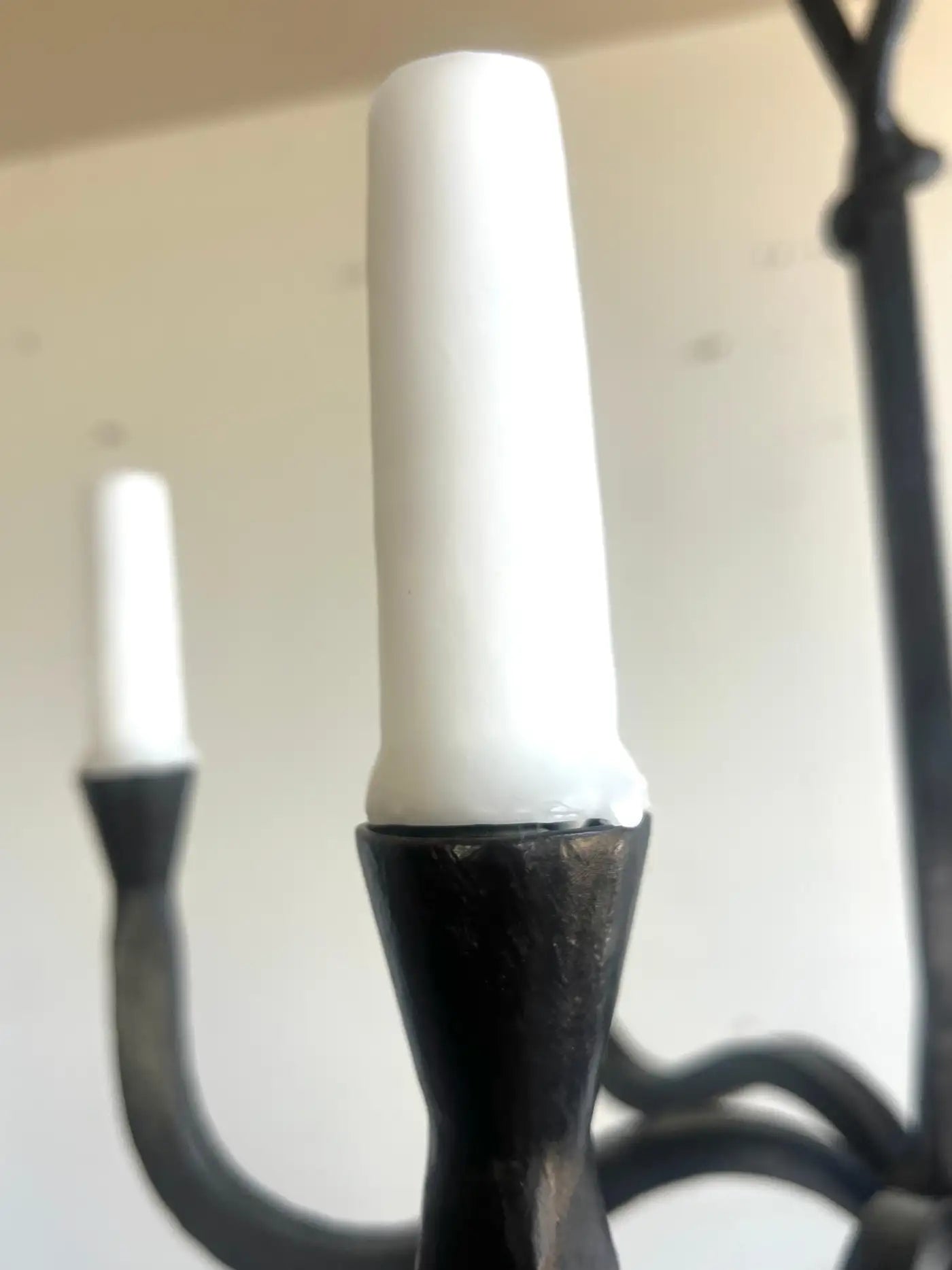 Benedict Wrought Iron Chandelier