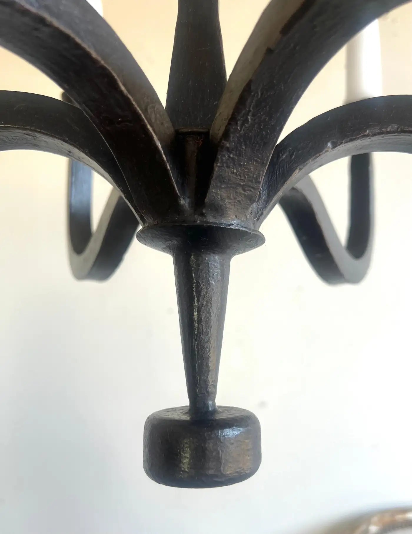 Benedict Wrought Iron Chandelier