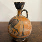 A Greek Black Figure Style Grand Tour Squat Lekythos, 19th Century