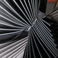 Brass, Chrome and Black Metal Wall Art